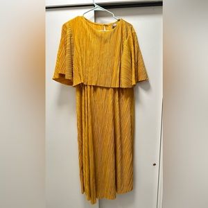 ASOS Yellow Midi Dress